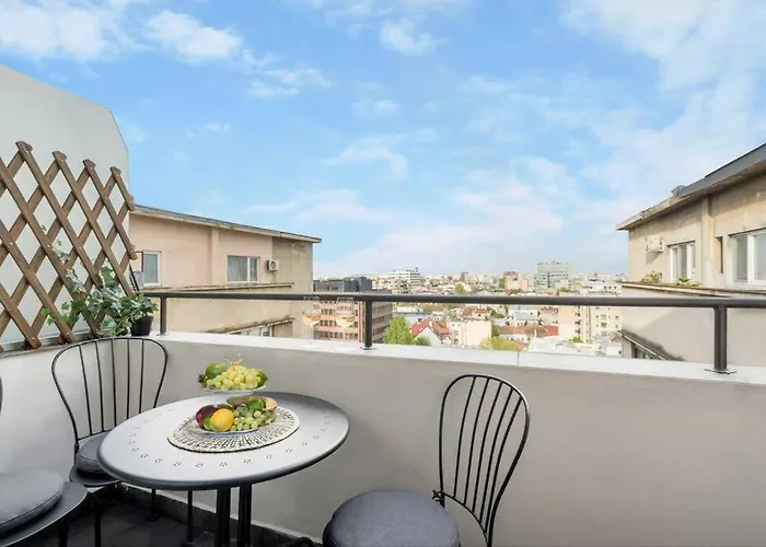 Daire Superb Views 3br Midtown Flat - 3 Balconies *
